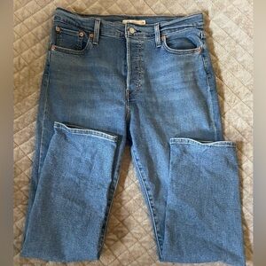 Levi's Wedgie Straight Denim Jeans Size 32
